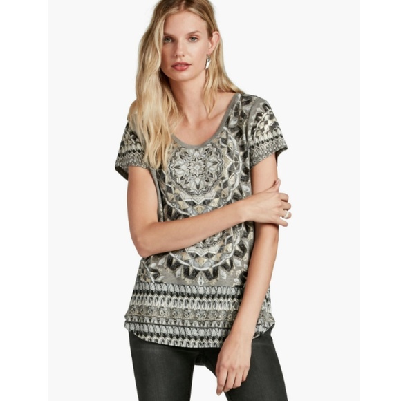Lucky Brand Tops - Lucky Brand Kaleidotile Tee